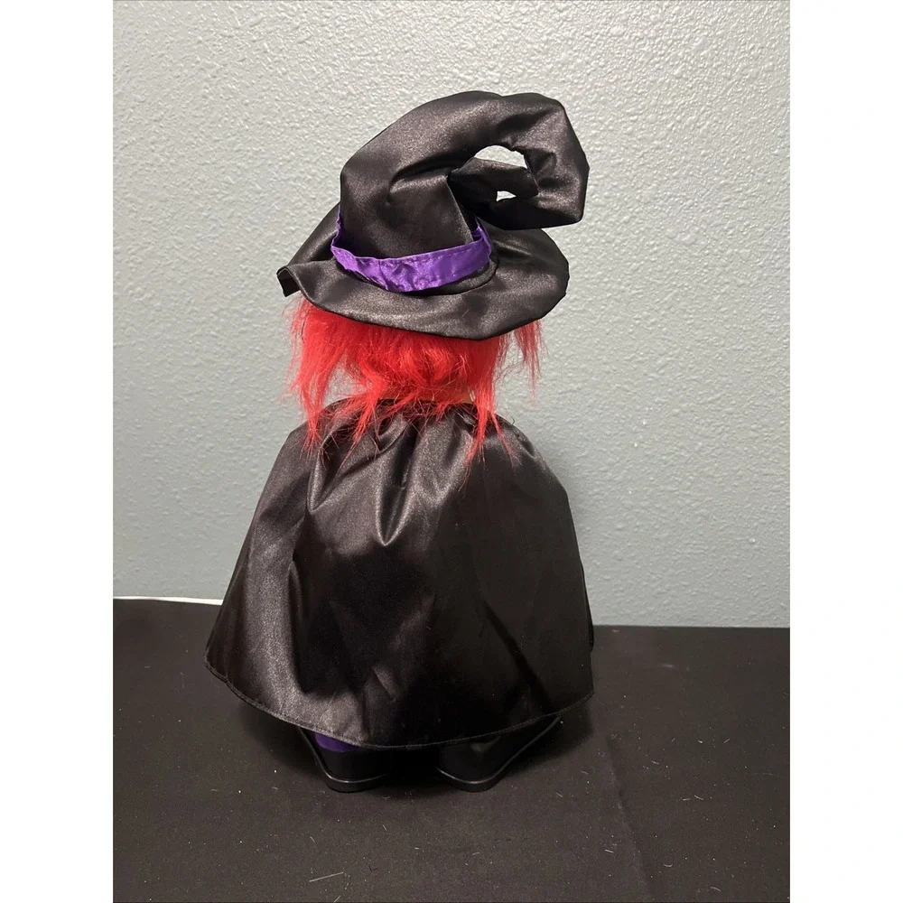 Vtg Halloween Vigor 1997 Animated Witch Monster Doll Music Walking Laughing 16X8